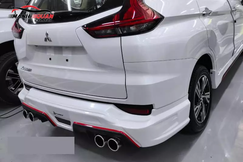 Cản sau body kit Mitsubishi Xpander mẫu Rider V.3.2