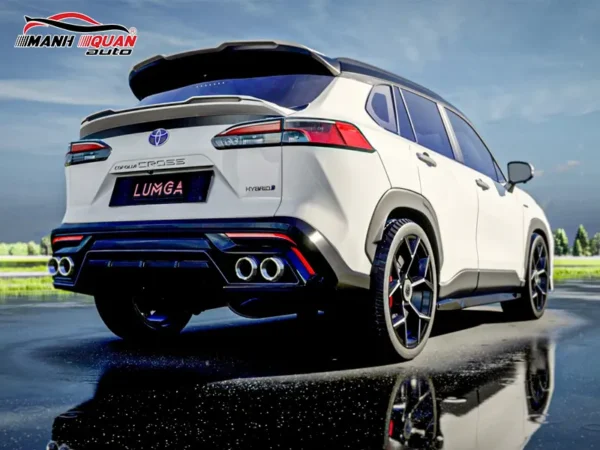 Body kit Toyota Corolla Cross 2021 Mẫu Lumga