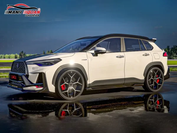 Body kit Toyota Corolla Cross 2021 Mẫu Lumga