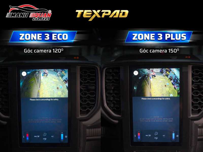 Bảng giá Camera 3 Mắt Texpad Zone 3.