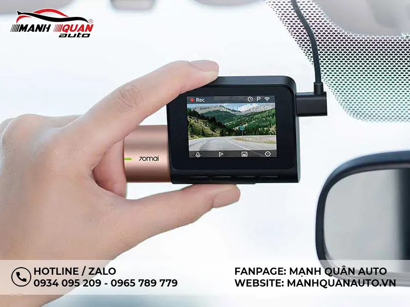 Camera hành trình 70 mai - Trợ thủ đắc lực cho tài xế khi lái xe.