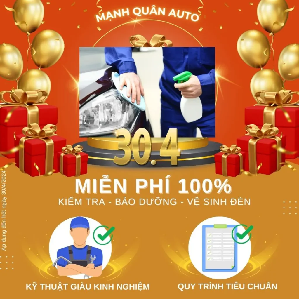 Siêu Khuyến Mãi 30.4 Mạnh Quân Auto