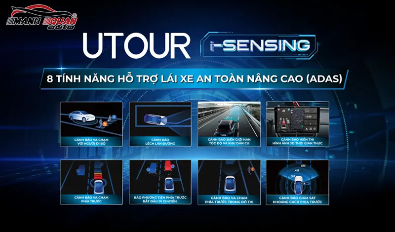 Utour i-sensing công nghệ nổi bật của màn hình Utour