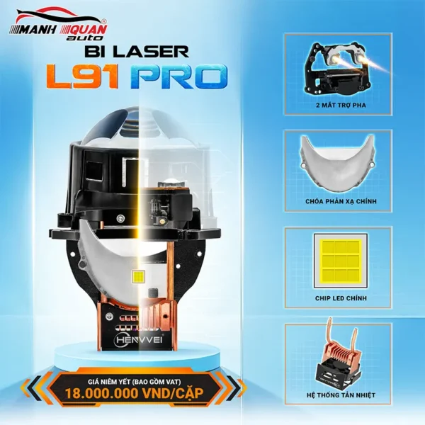 Bảng giá bi Laser Henvvei L91 Pro New 2024