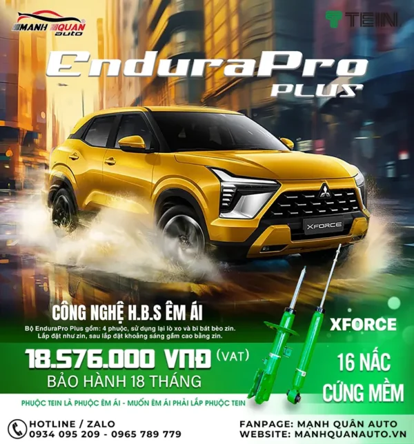 Bảng giá phuộc Tein cho Mitsubishi Xforce