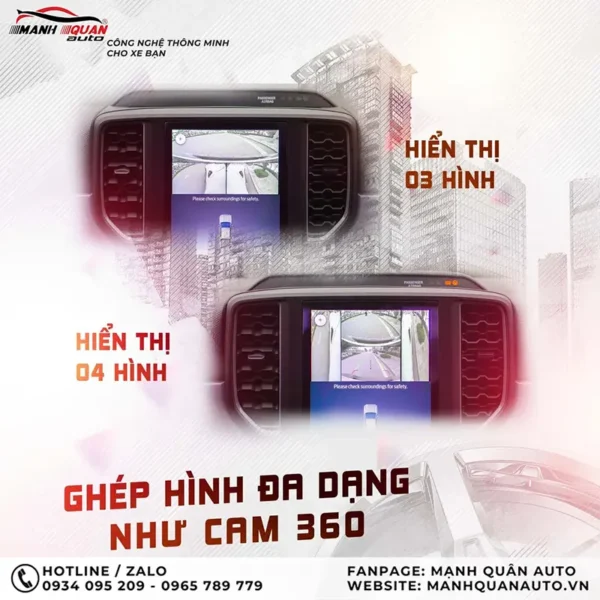 Khả năng ghép hình như camera 360 trên Elliview Y5 Premium