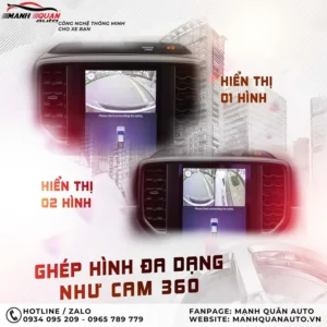 Kết hợp với camera lùi biến Elliview Y5 thành camera 360 với chi phí tiết kiệm hơn