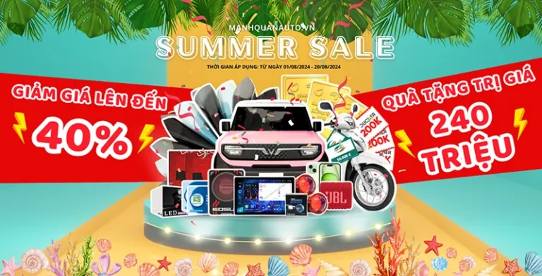 Summer Sale - Siêu khuyến mãi Hè 2024 Summer Sale – Siêu khuyến mãi Hè 2024