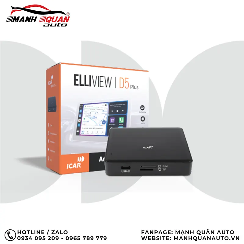 Android box Elliview D5 Plus sản phẩm mới của dòng D5 2024