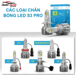 Các loại chân đèn zin Naoevo S3 Pro