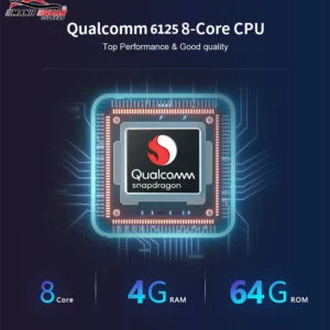 Chip Qualcom Snapdragon 665 8 nhân đem lại tốc độ xử lý 2.0GHz mượt mà trơn tru