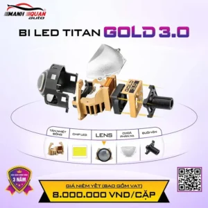 Báo giá lắp bi Led Titan Gold 3.0 chính hãng tại TPHCM