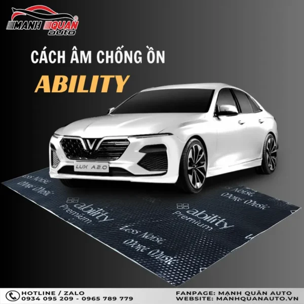 Cách âm chống ồn Ability chính hãng tại TPHCM