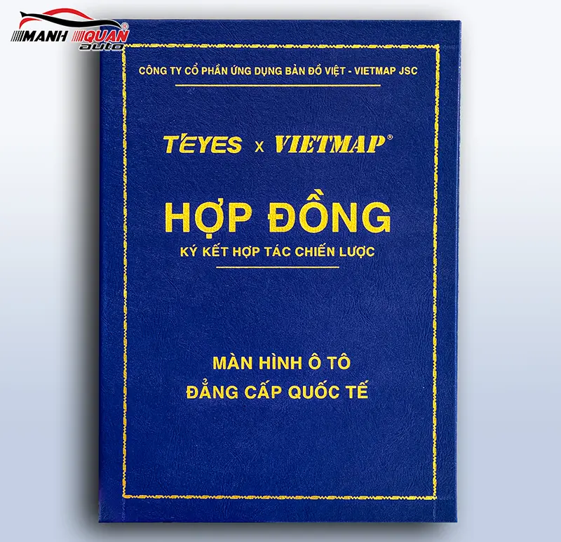 Chứng nhận đại lý Teyes Vietmap - Mạnh Quân Auto