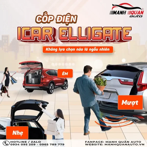 Cốp điện ICAR Elligate thông minh