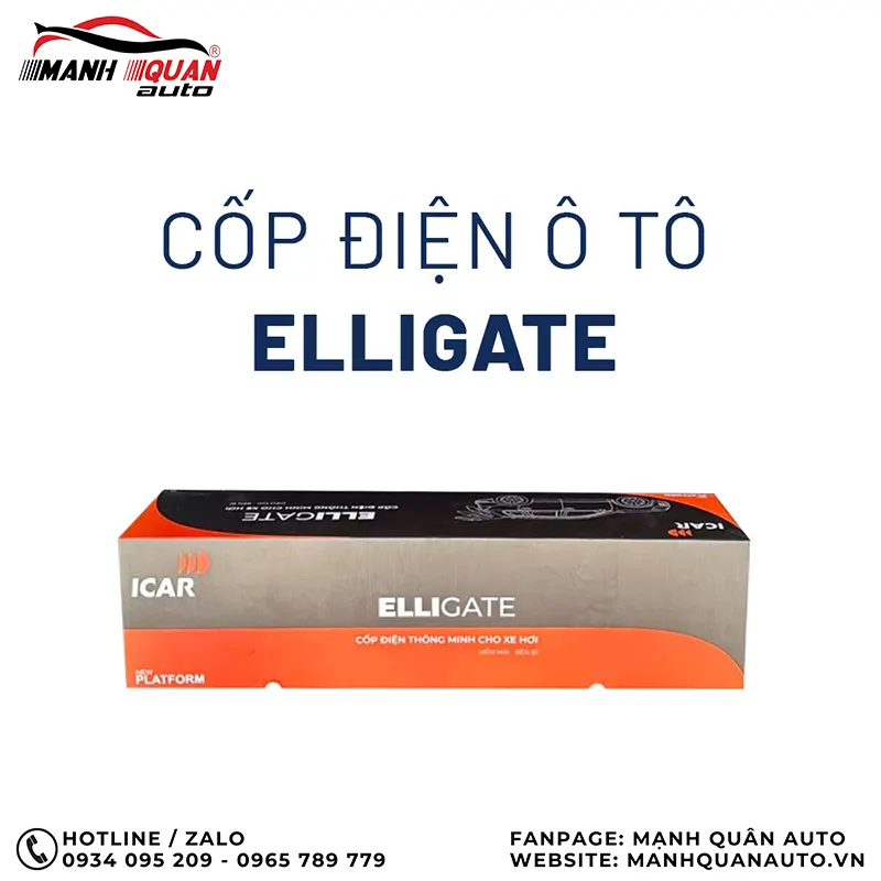 Cốp điện Elligate ICAR chính hãng TPHCM