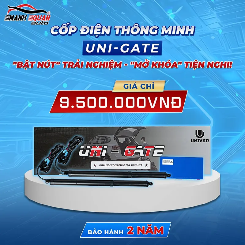 Báo giá độ cốp điện Uni Gate chính hãng 2024