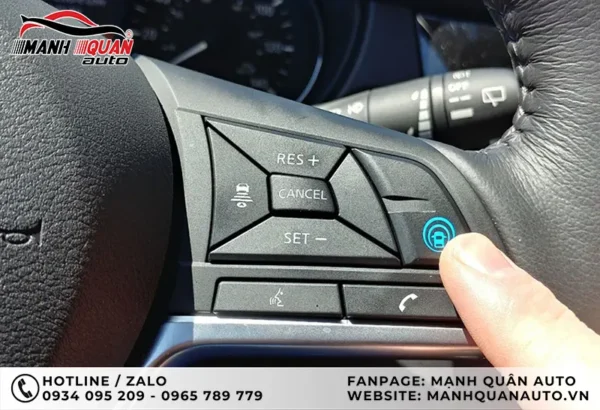 Điều khiển Cruise control Mitsubishi Xforce