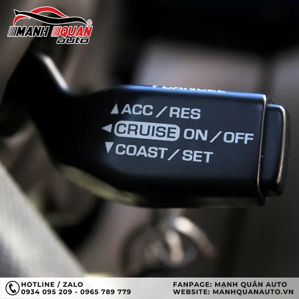 Các điều khiển khác của Cruise control trên ô tô