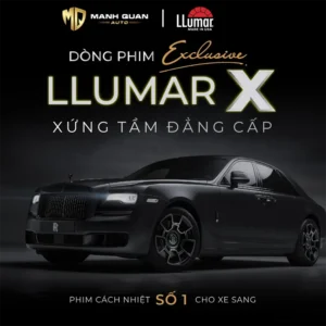 Phim cách nhiệt Llumar X - Siêu phẩm phim cách nhiệt hế hệ mới
