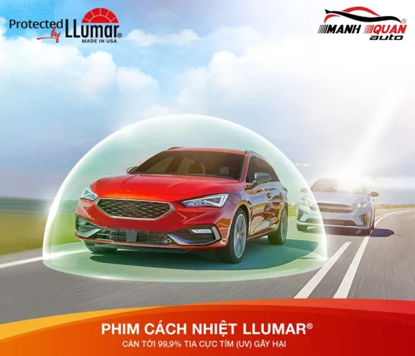 "Tấm khiên" Llumar X ngăn chặn mọi tác nhân gây hại