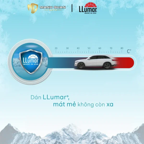 Dán phim cách nhiệt Llumar X