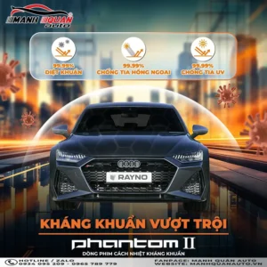 Phim cách nhiệt Rayno Phantom II chính hãng