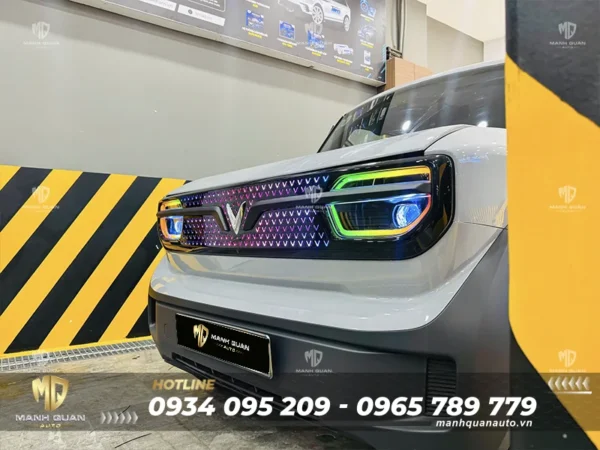 Độ đèn led mặt ca lăng Vinfast VF3