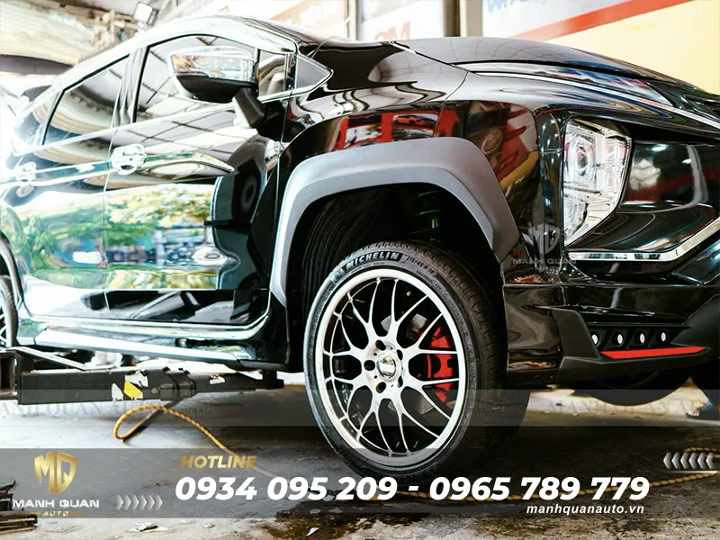 Độ mâm xe Mitsubishi Xpander