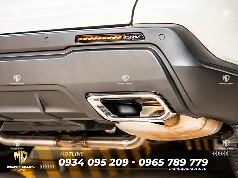Độ lippo sau Honda CRV bản G/L lên L-AWD/RS