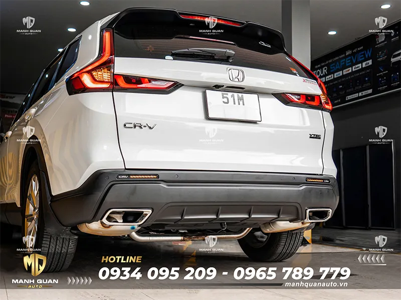Độ lippo sau Honda CRV bản G/L lên L-AWD/RS