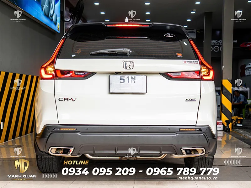 Độ lippo sau Honda CRV bản G/L lên L-AWD/RS