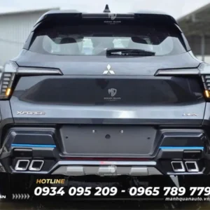 Ốp cản sau body kit Mitsubishi Xforce Rider V1