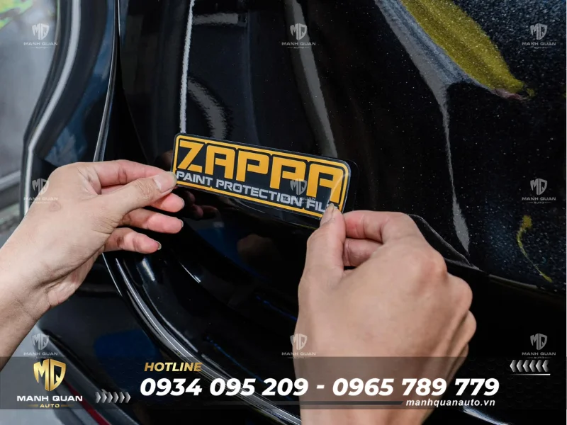 Dán PPF Zappa chính hãng tại Mạnh Quân Auto
