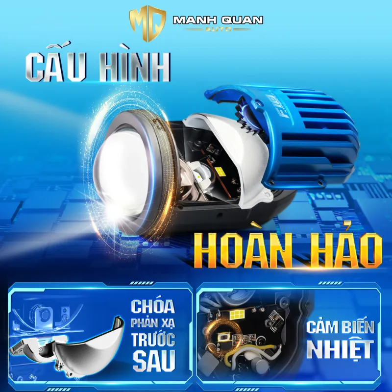 Bi gầm X-light F10 Hyper 2.0