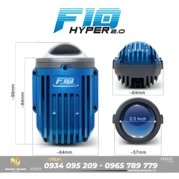 Bi gầm X-light F10 Hyper 2.0