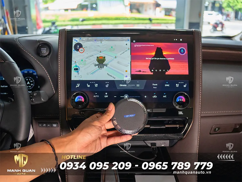Android box cho Toyota Alphard 2025