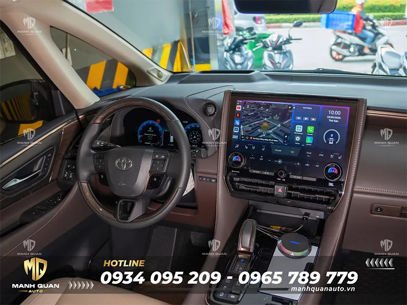 Android box cho Toyota Alphard 2025