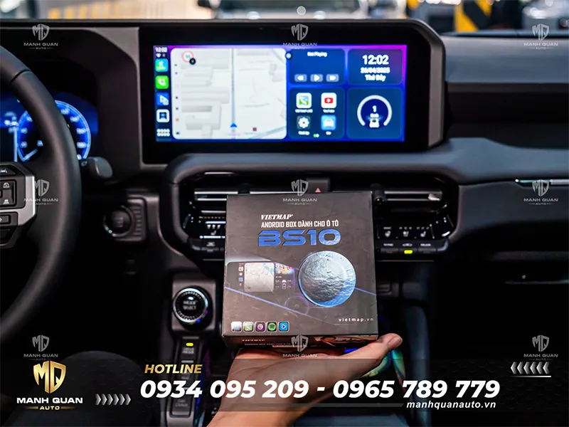 Android box cho Land Cruiser Prado 2024-2025