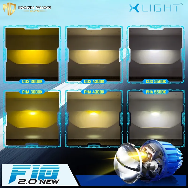 Bi gầm X-light F10 2.0 New 2025