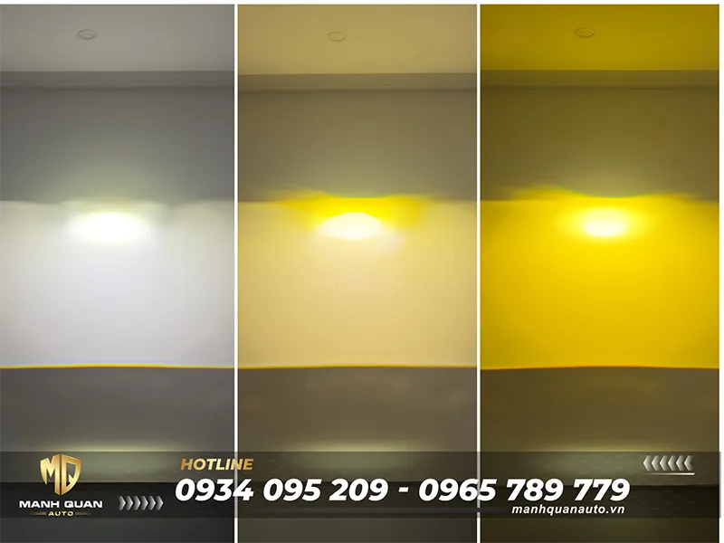 Ánh sáng Pha bi gầm X-light F10 2.0 New 2025