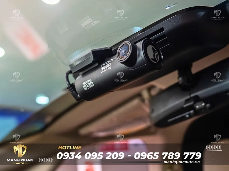 Lắp camera hành trình cho Toyota Alphard 2025