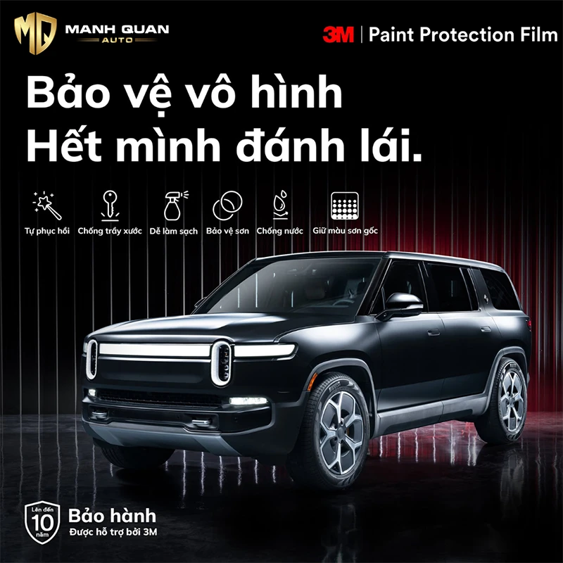 Dán PPF 3M bảo vệ sơn xe