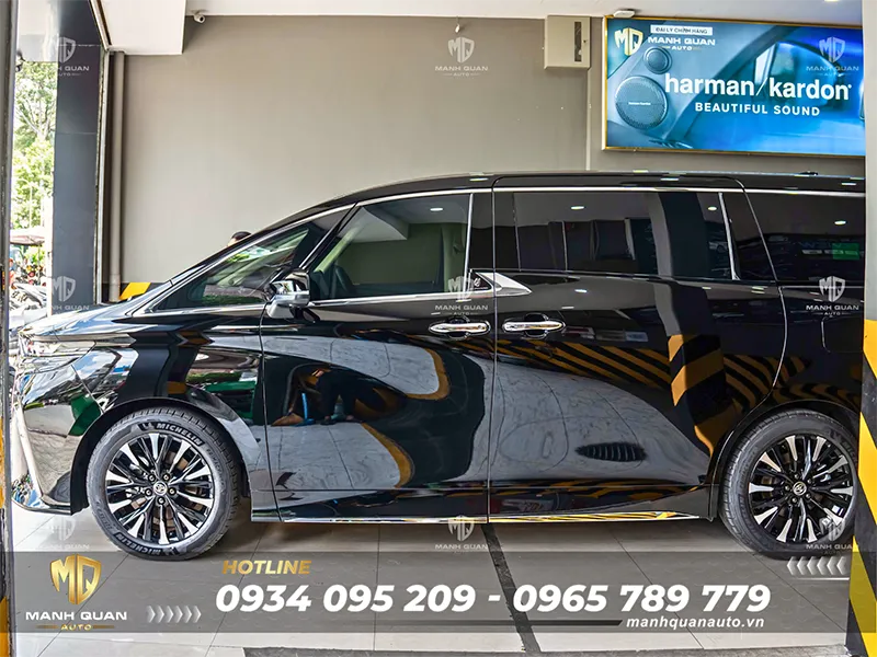 Dán PPF cho Toyota Alphard 2025