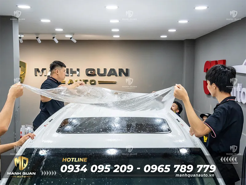 Dán PPF cho Land Cruiser Prado 2024-2025