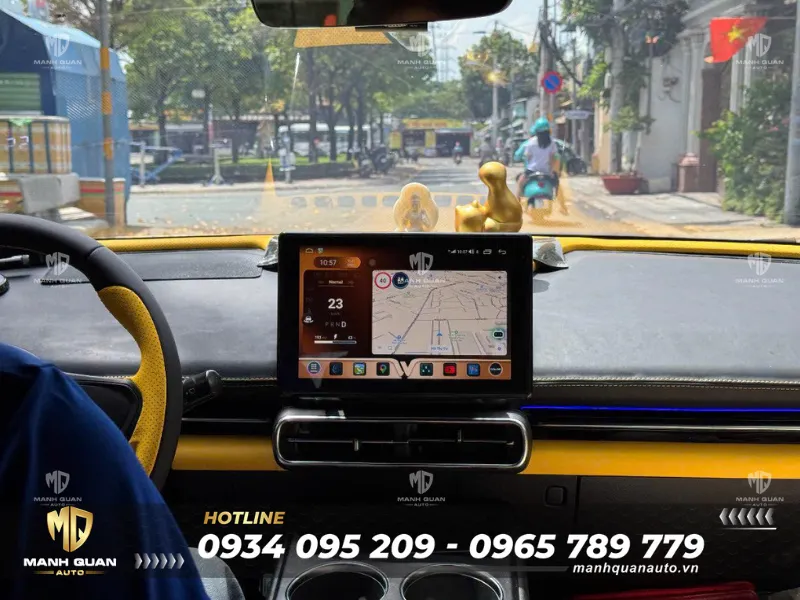 Top 10+ Phụ Kiện VinFast Limo Green Cần Thiết Nên Trang Bị Màn hình MHU cho Vinfast Limo Green