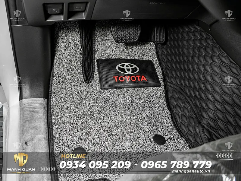 Thảm lót sàn Toyota Land Cruiser Prado 2024-2025