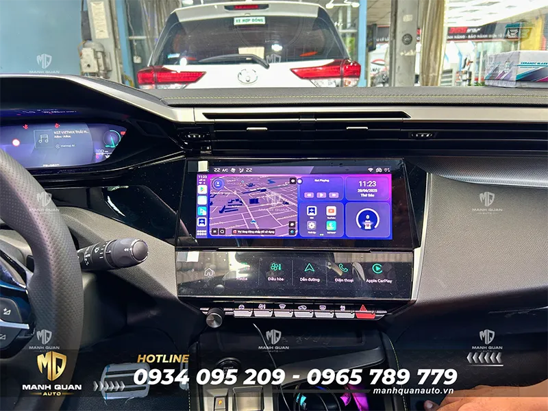 Android box cho Peugeot 408
