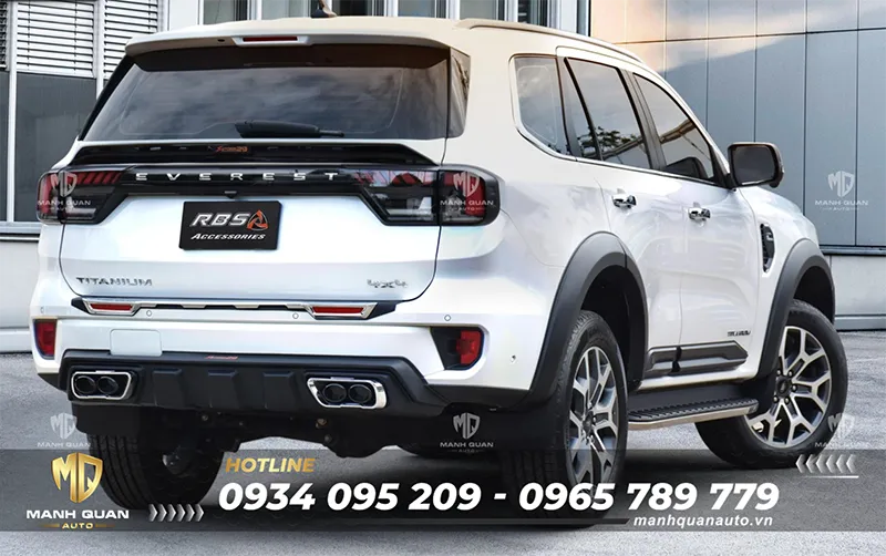 Body kit Ford Everest 2022-2025 mẫu RBS