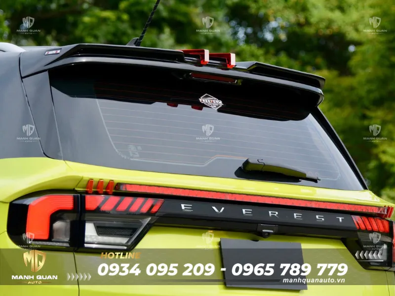 Bodykit Ford Everest 2022-2025 mẫu Strever